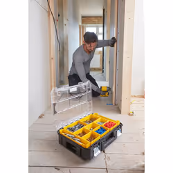 Stanley FMST82967-1 small parts/tool box Metal, Polycarbonate (PC) Black, Transparent, Yellow - Additional view 4
