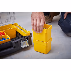 Stanley FMST82967-1 small parts/tool box Metal, Polycarbonate (PC) Black, Transparent, Yellow - Additional view 6