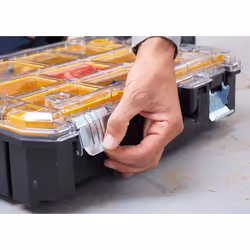 Stanley FMST82967-1 small parts/tool box Metal, Polycarbonate (PC) Black, Transparent, Yellow - Additional view 7