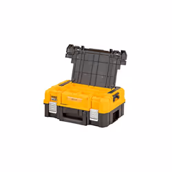 DEWALT , Black and Yellow TSTAK 2.0 Shallow Toolbox with Long Handle