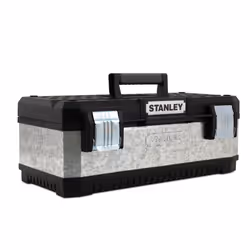 Stanley Tools Galvanised Metal Toolbox 50cm (20in) STA195618