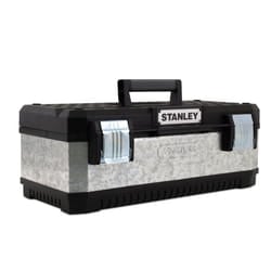 Stanley Tools Galvanised Metal Toolbox 50cm (20in) STA195618