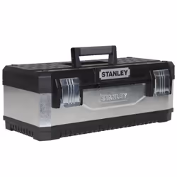 Stanley Tools Galvanised Metal Toolbox 58Cm (23In)