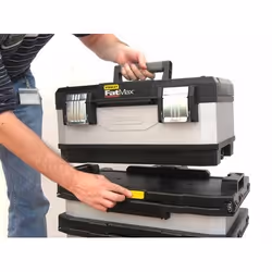 Stanley 1-95-622 small parts/tool box Metal, Plastic Black, Grey - Additional view 7