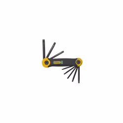 Stanley 2-69-266 Hex Key Allen Key Set Folding 8 Piece Torx T9 - T40