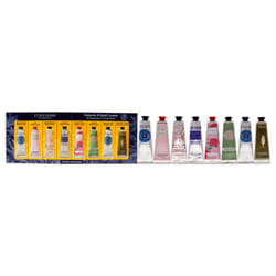 Fantastic 8 Hand Creams Kit by LOccitane for Unisex - 8 x 1 oz Shea Dry Skin, Rose, Cherry Blossom, Lavender, Pivoine Flora, Almond, Verveine Cooling