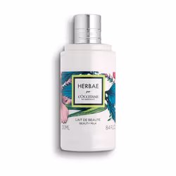 L'Occitane Herbae Beauty Milk 250ml, Milk, Women, Moisturizing, Softening, Normal skin, 250 ml, Bottle
