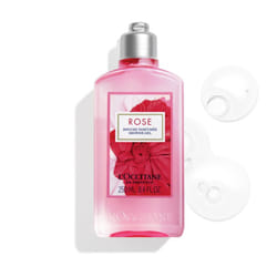 Rose Shower Gel 250ml | Floral Scented | Vegan & 99% Readily Biodegradable | Luxury & Clean Beauty Bodycare for All Skin