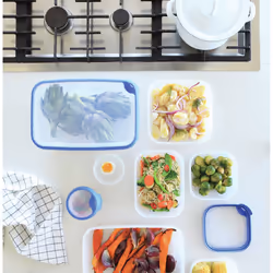 Curver Grand Chef 3253920009043 Rectangular Box 2.6 L Blue, Transparent 1 pc(s)