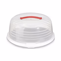 Curver Chef@Home 3253920416018, Round, Transparent, White, Rubber, Rubber, 350 mm, 350 mm