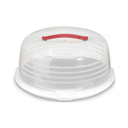 Curver Chef@Home 3253920416018 cake storage container Round Rubber Transparent, White