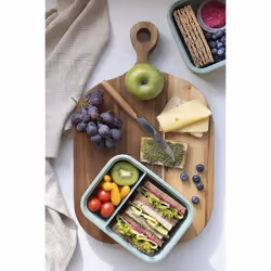 CURVER 1.2L Lunch Box Spoon Fork Condiment Holder Bento Set Food Storage - Additional view 2