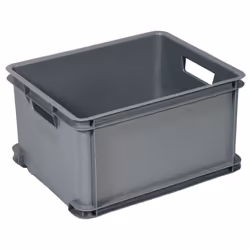 Curver Storage Box Unibox Grey Functional Household Storage Container 30/60L - 30L