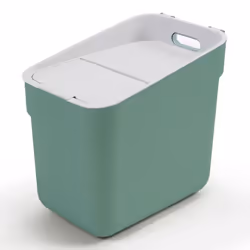 Curver Trash Can Ready to Collect Recycling Container Multi Colours 20/30L - Mint green, 20 L