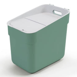 Curver Trash Can Ready to Collect Recycling Container Multi Colours 20/30L - Mint green, 20 L