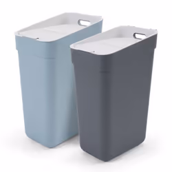 Curver Trash Can Ready to Collect Recycling Container Multi Colours 20/30L - Light blue, 30 L - Additional view 5