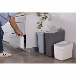 Curver Trash Can Ready to Collect Recycling Container Multi Colours 20/30L - Light blue, 30 L - Additional view 6
