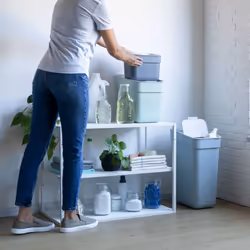 Curver Trash Can Ready to Collect Recycling Container Multi Colours 20/30L - Light blue, 30 L - Additional view 9