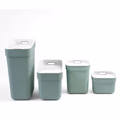 Curver Trash Can Ready to Collect Recycling Container Multi Colours 20/30L - Mint green, 30 L - Additional view 4