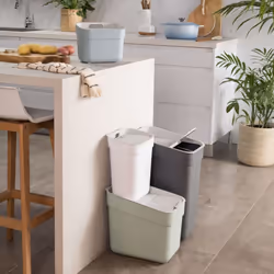 Curver Trash Can Ready to Collect Recycling Container Multi Colours 20/30L - Dark grey, 30 L - Additional view 5