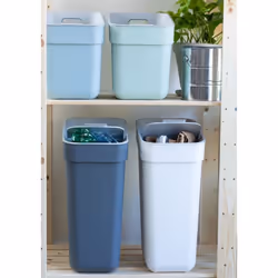 Curver Trash Can Ready to Collect Recycling Container Multi Colours 20/30L - Dark grey, 30 L - Additional view 9