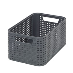 Curver Style S Storage basket Rattan Grey