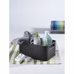 Curver Style S Storage basket Rattan Grey