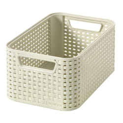 Curver Style S Storage basket Rattan Cream