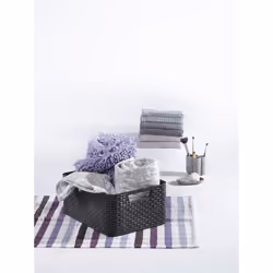Curver Style M Storage basket Rattan Grey