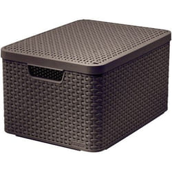 Curver Style L Storage basket Rattan Brown