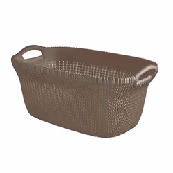Curver Knit , 40 L, Rectangular, Plastic, Brown, 595 mm, 385 mm