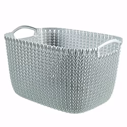 Curver Knit , 19 L, Rectangular, Plastic, Blue, 395 mm, 295 mm