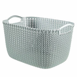 Curver Knit laundry basket 19 L Rectangular Plastic Blue
