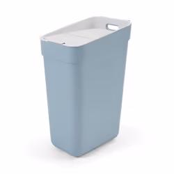 Ready to Collect 100% Recycled 30L Kitchen Accessories Recycling Lift Top Bin Smoked Grey with Light Grey Lid