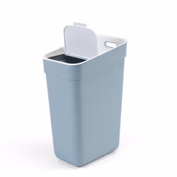Ready to Collect 100% Recycled 30L Kitchen Accessories Recycling Lift Top Bin Smoked Grey with Light Grey Lid