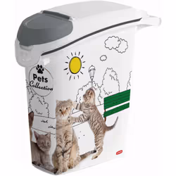 PetLife 10 kg Pet Litter Box Container with Lid 23 x 50 x 49 cm