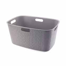 CURVER SOFTEX LAUNDRY BASKET 45L TAUPE