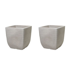 Stewarts Cotswold Outdoor Garden Square Planter 32cm, Pack of 2