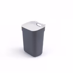Curver Ready to Collect Recycling Lift Top Bin Bundle, 1 x 10L 1 x 30L, Dark Grey