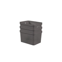 Infinity Dots - Grey, 3 x 17 Litre