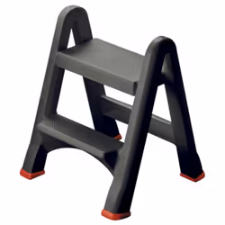 Curver R034721, Polypropylene (PP), Grey, Red, Monochromatic, 2 steps, 475 mm, 630 mm