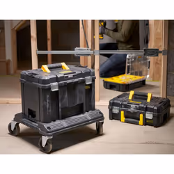 Stanley FatMax PRO-STACK Cart Max Capacity 100kg - Black