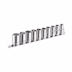Expert Socket Set of 10 Metric 1/2in Drive BRIE034837B