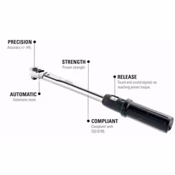 Expert Torque Wrench 1/4'' 5-25Nm