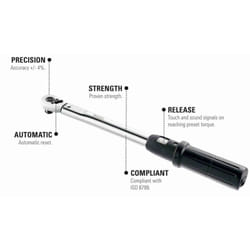 Expert Torque Wrench 1/4'' 5-25Nm