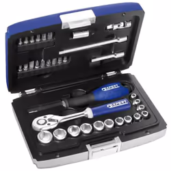 Expert 1/4'' sockets & ratchet set