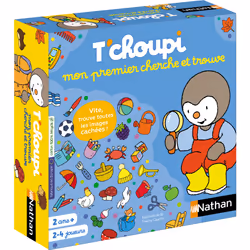 T'choupi Mon premier cherche et trouve, Board game, Family, 2 yr(s), 15 min, 10 min