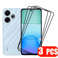 3 Pcs Protective Glass For Xiaomi Redmi 13 A3 14C A2 13C 10C 12C 9C 9 A1 Note 13 Pro Plus 12 11 10 Poco M6 Pro M5S X6 X5 Pro ...