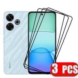 3 Pcs Protective Glass For Xiaomi Redmi 13 A3 14C A2 13C 10C 12C 9C 9 A1 Note 13 Pro Plus 12 11 10 Poco M6 Pro M5S X6 X5 Pro 5G X - Redmi Note 13 Pro+