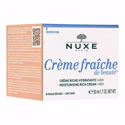 Crème Fraîche crema rica hidratante 48h pieles secas 50 ml